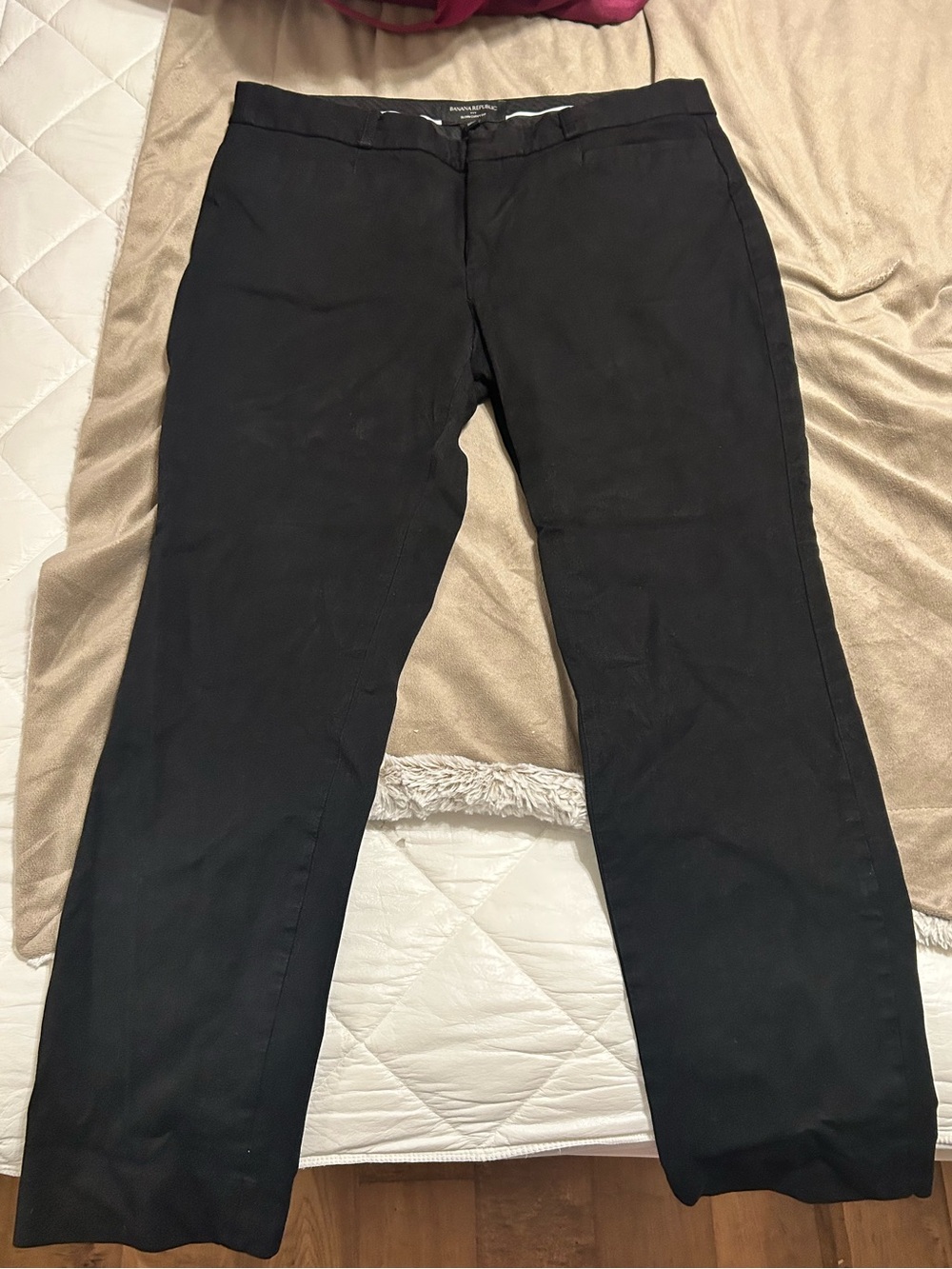 Banana Republic Black womens Dress Pants - Straight Leg size 10